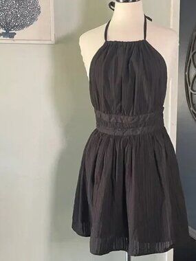 Wild Fable Black Halter Dress